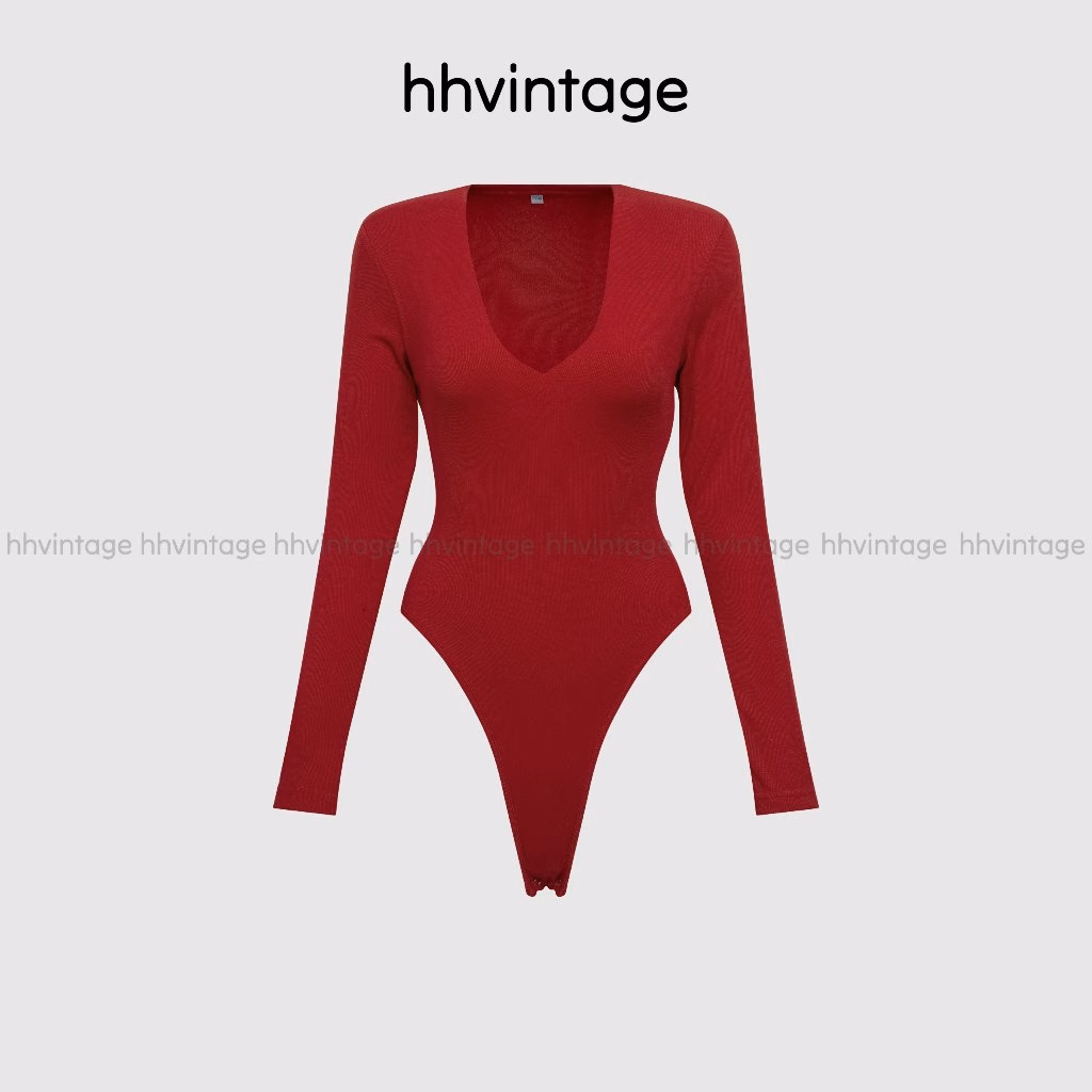 Mặc áo bodysuit nữ thu đông sao cho không bị hớp và lộ ngấn mỡ – Giải pháp từ Hhvintage