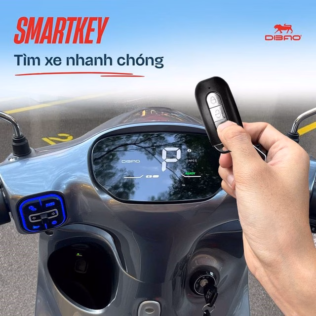 Dibao LS007 – Xe máy điện cao cấp với thiết kế hiện đại và vận hành vượt trội Yên xe êm ái dáng dài – ngồi lâu không ê