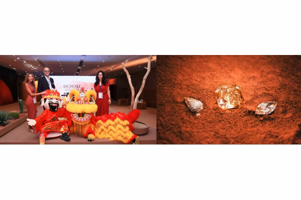 Tại Triển lãm Trang sức và Đá quý Thế giới, De Beers giới thiệu “Kim cương sa mạc” tự nhiên chuyển màu