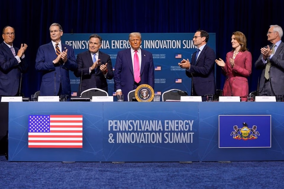 Mỹ công bố đầu tư 90 tỷ USD cho các công ty tư nhân tại Pennsylvania