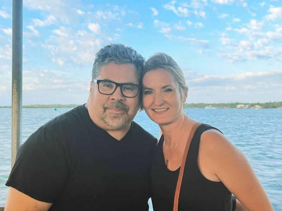 Norayne Simkins and her husband Bryan. Photo courtesy of Norayne Simkins