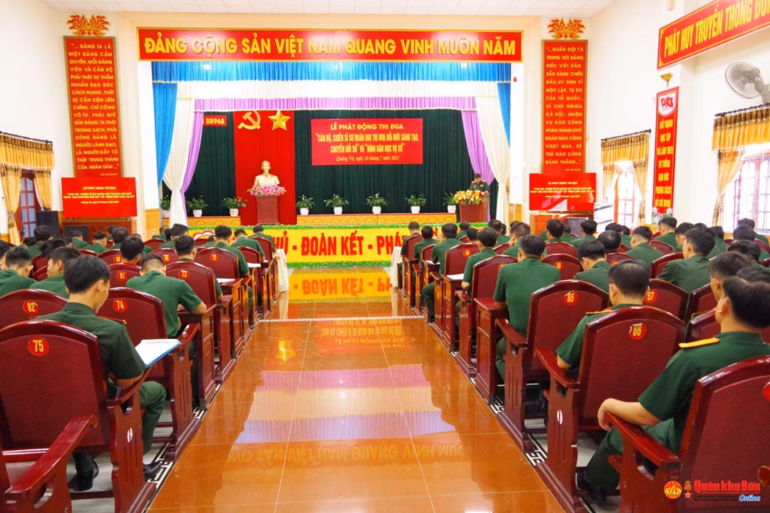 Sư đoàn 968 phát động phong trào thi đua chuyển đổi số