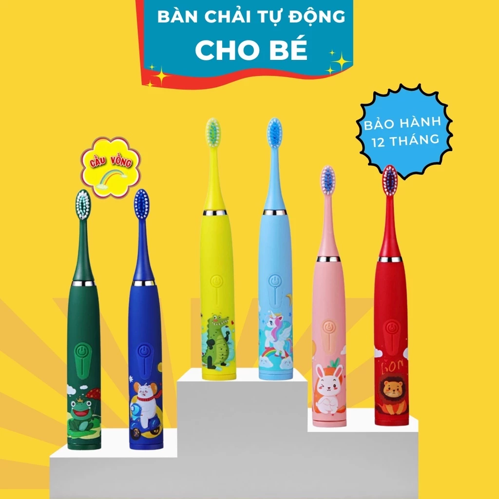 Làm thế nào để chọn bàn chải điện cho bé 2 tuổi mà không làm tổn thương nướu và răng?