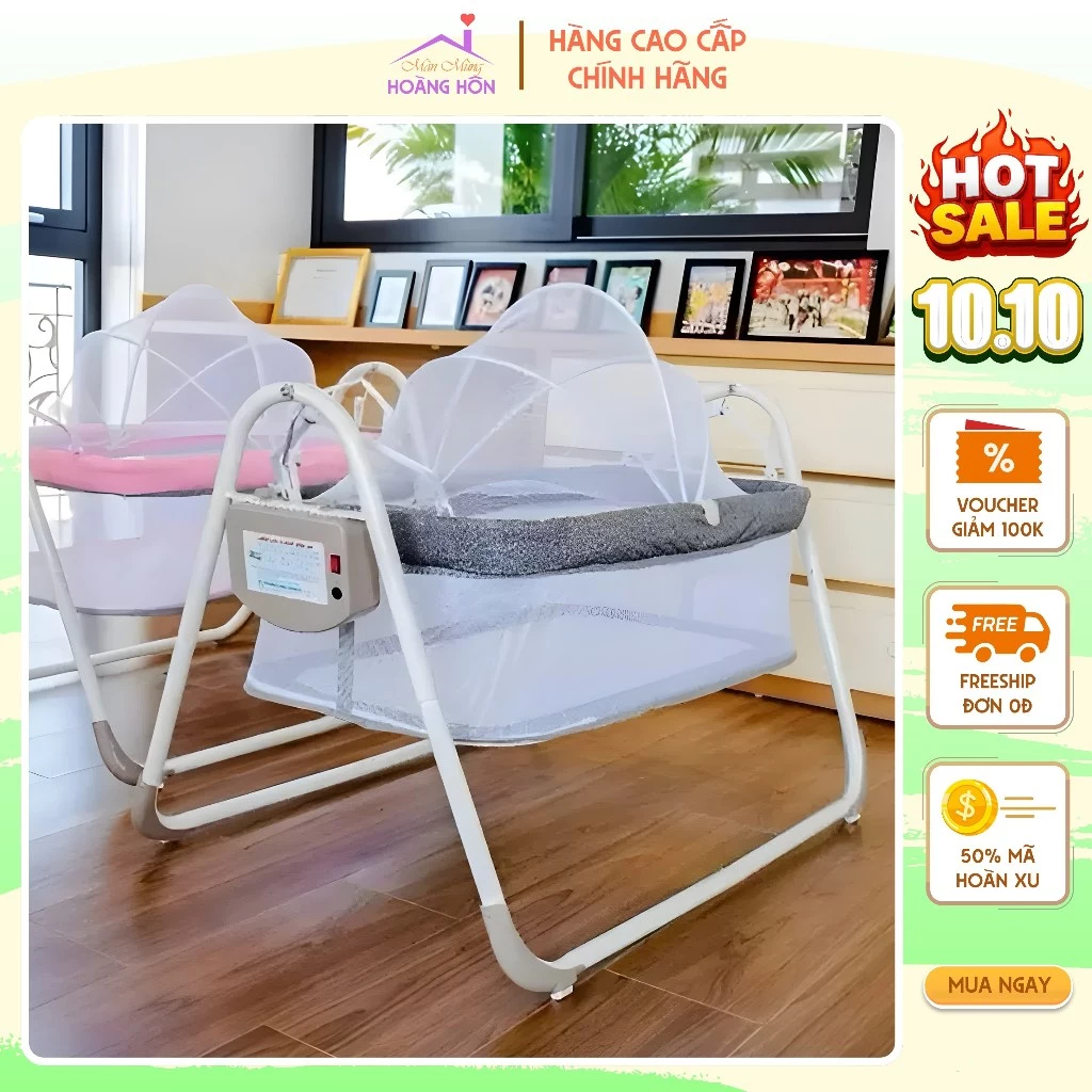 Tôi đã từng hiểu lầm về nôi điện tự động võng xếp cho bé – sau 6 tháng sử dụng thì sao?