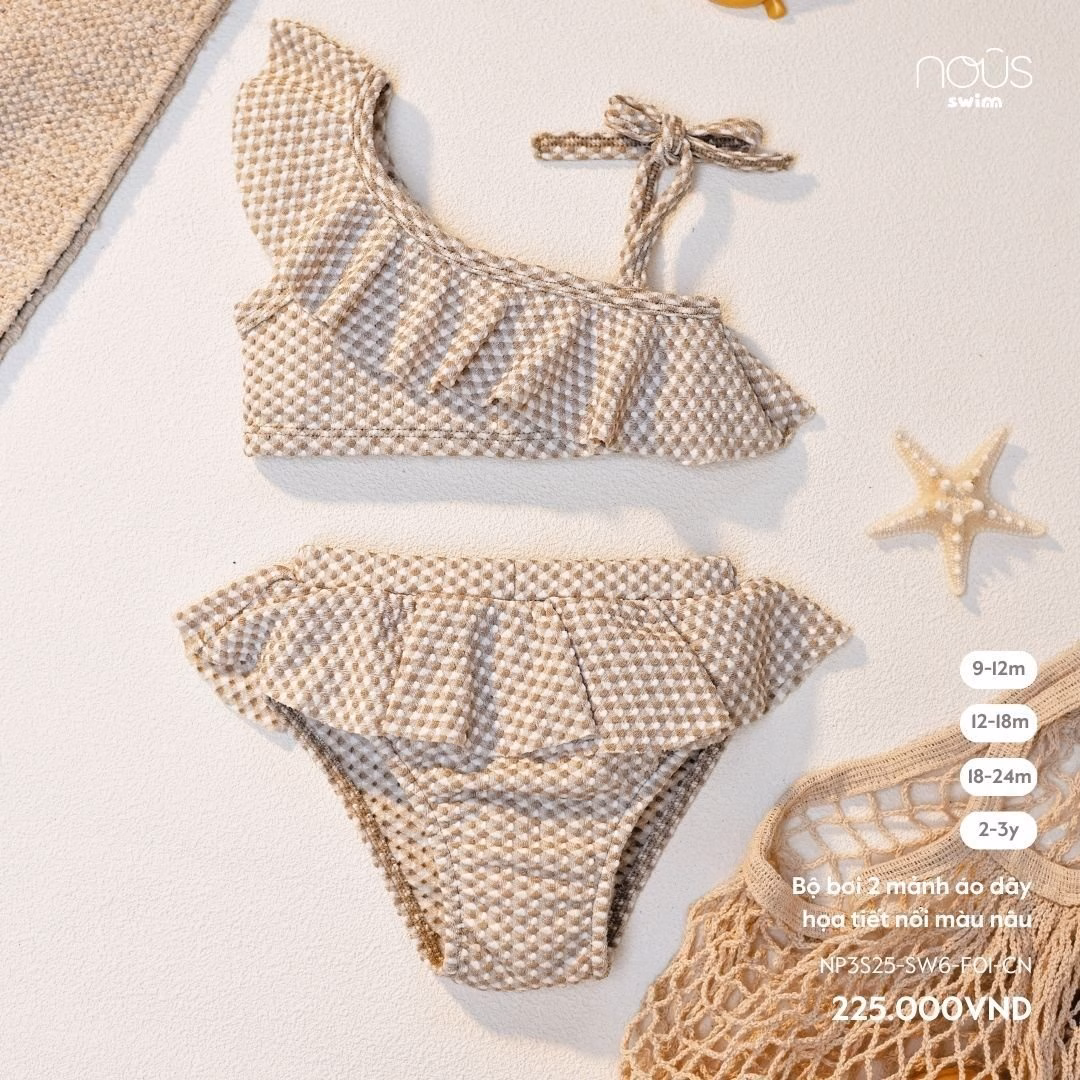 Làm thế nào để chọn bộ bơi 2 mảnh phù hợp cho bé mà không bị hớp với những sai lầm thường gặp