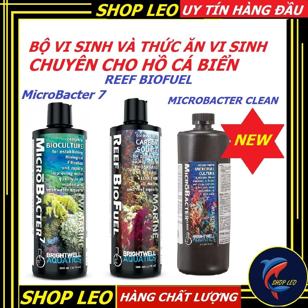 Làm sao để hồ cá biển của bạn không bị rêu hại và luôn trong lành với vi sinh MicroBacter 7?