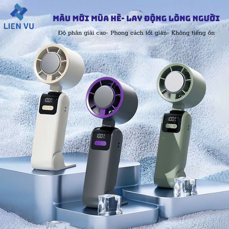 Quạt Cầm Tay Mini: Bí Quyết Làm Mát Mùa Hè Không Cần Tốn Tiền Điện