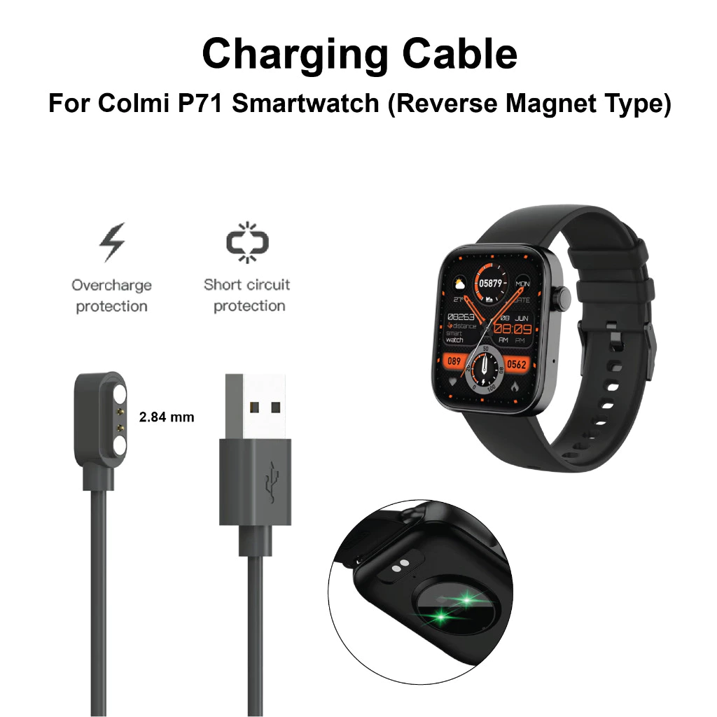 Làm sao để chọn bộ sạc USB phù hợp cho đồng hồ thông minh Colmi P71 của bạn?