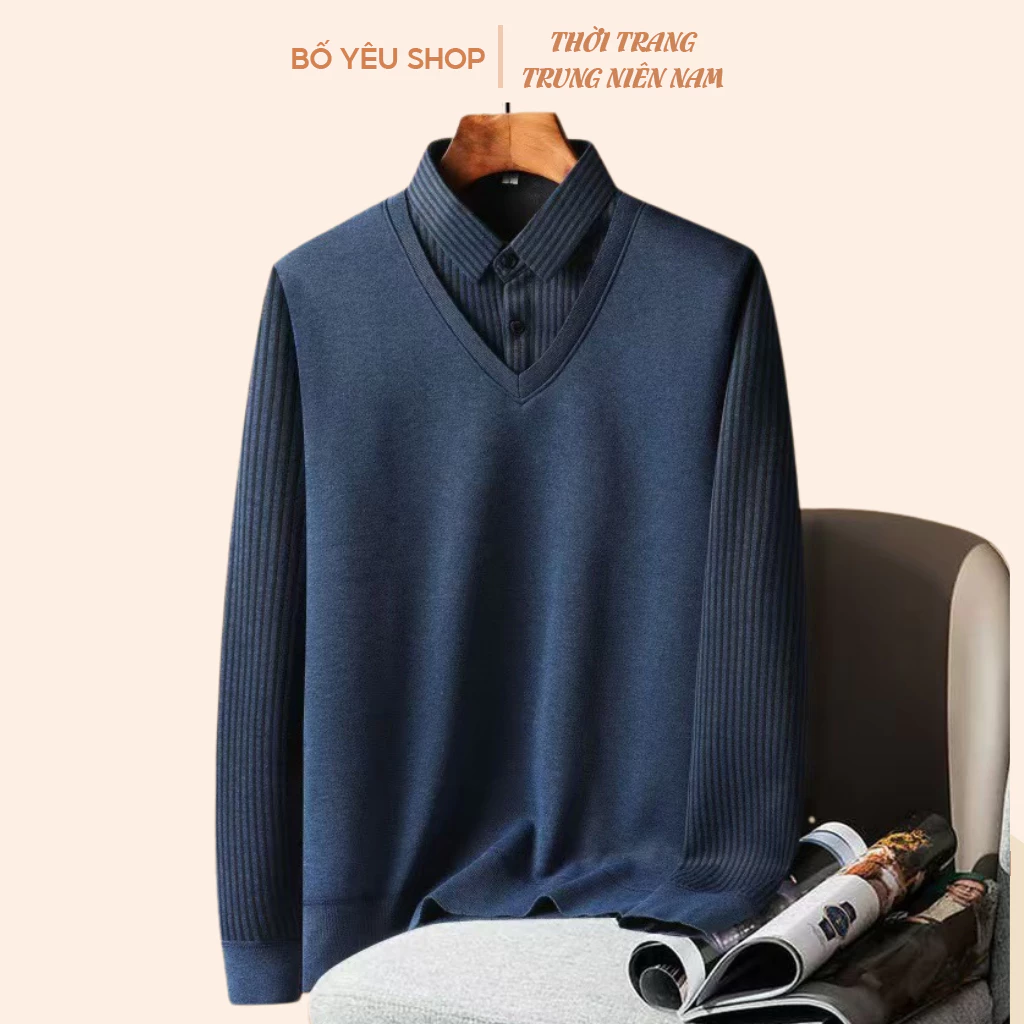 Áo Len Nam Trung Niên Lót Nỉ Nhung Siêu Mềm Mịn Có Thực Sự Tốt Như Quảng Cáo?