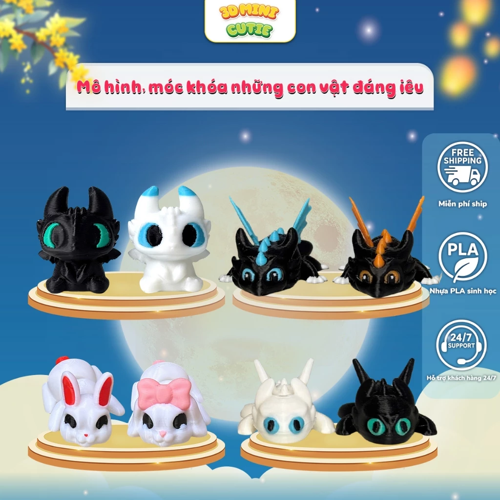 Móc khóa mini xoay khớp 3D có thực sự an toàn cho bé như quảng cáo?