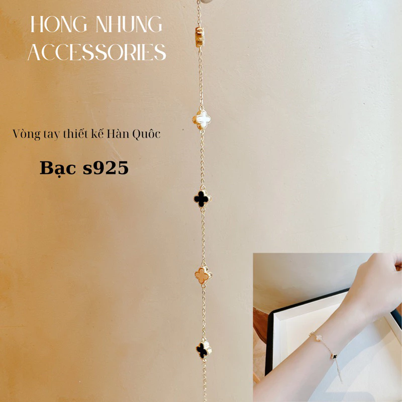 Vòng Tay Cỏ 4 Lá – Bí Quyết Để Tăng Biểu Cảm Và Tự Tin Với Trang Sức Đẹp Tự Nhiên