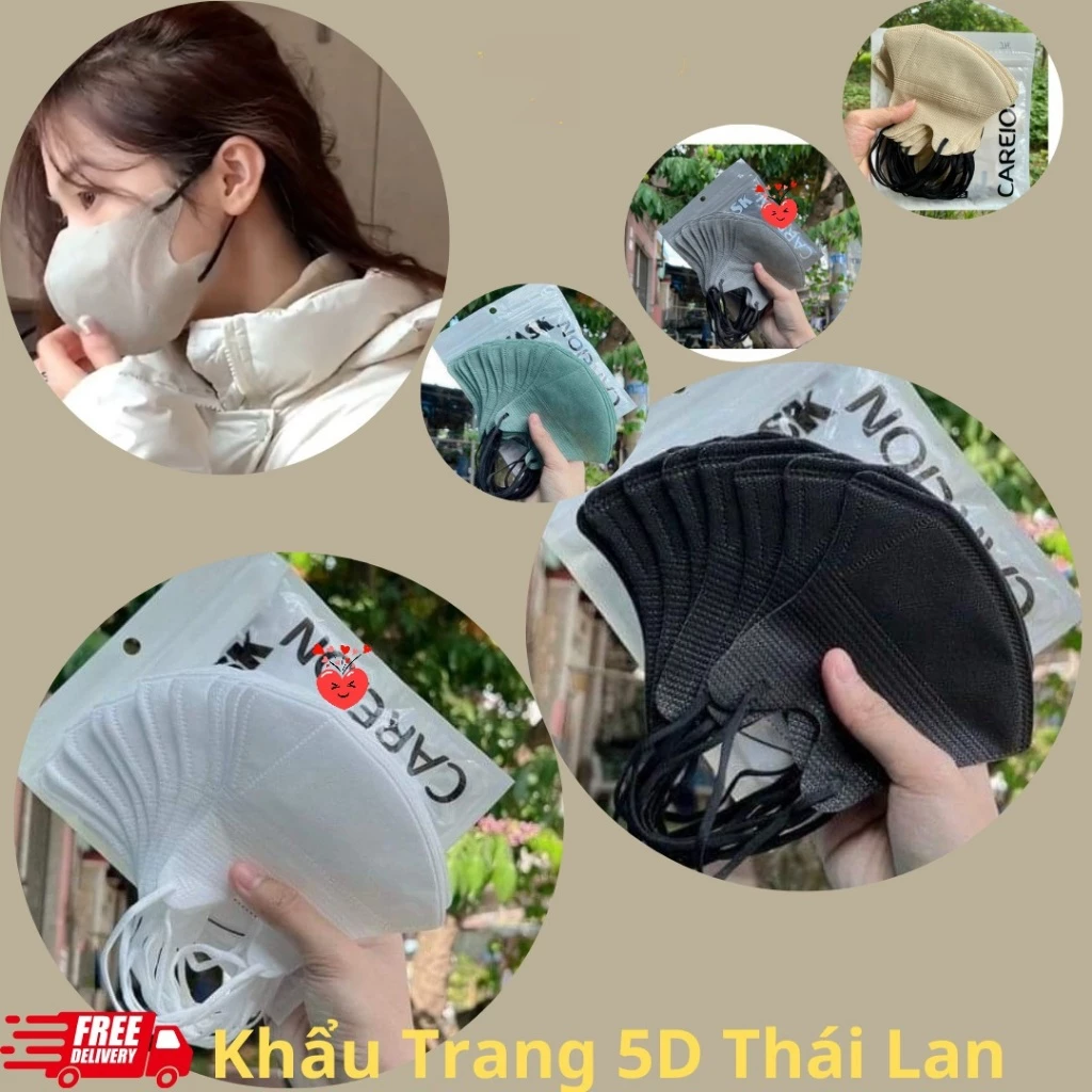 Làm thế nào khẩu trang 5D giúp tôi giảm 90% khó chịu khi đeo trong thời gian dài?