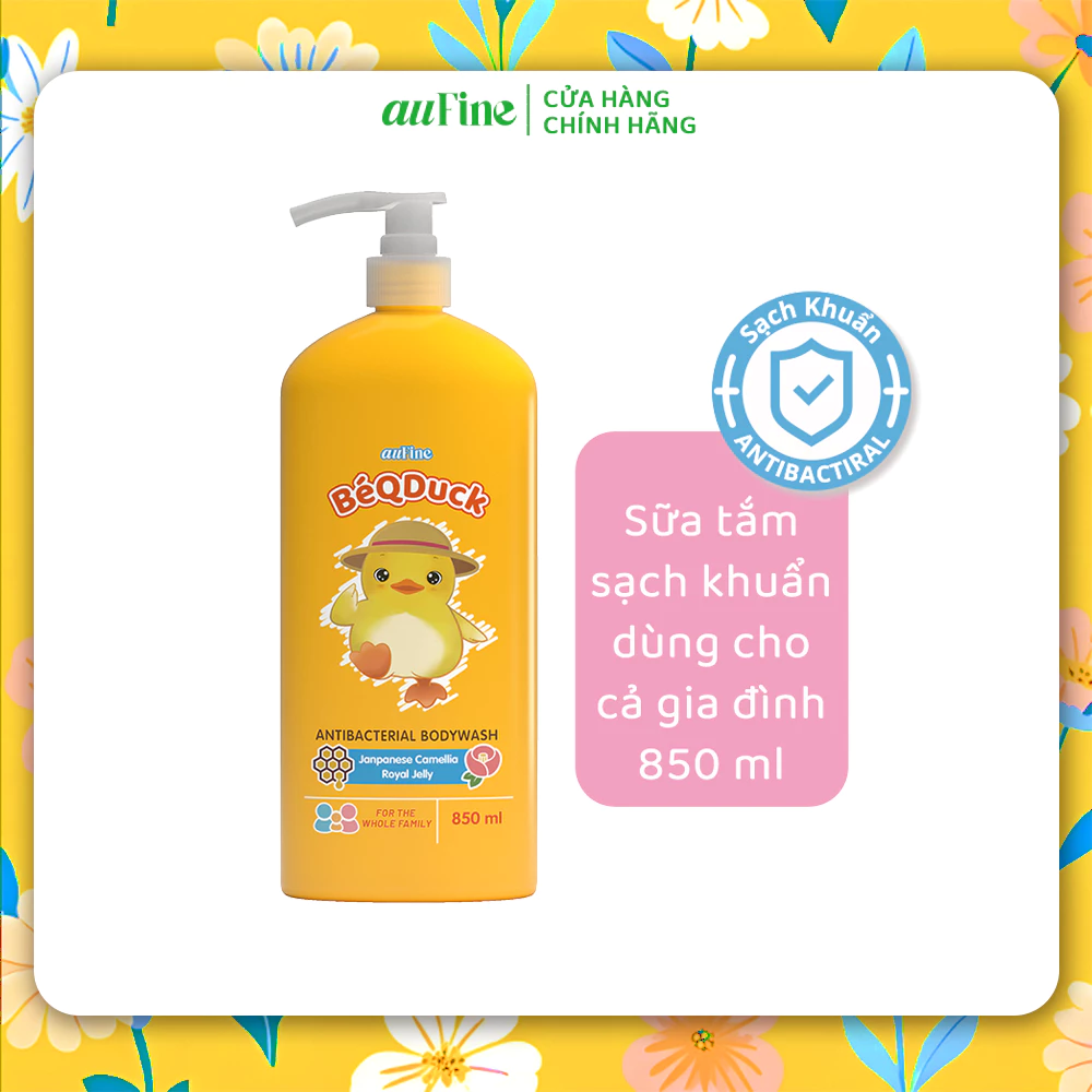 Tại sao sữa tắm sạch khuẩn AUFINE Bé Q Duck 850ml lại là lựa chọn hàng đầu cho cả gia đình?
