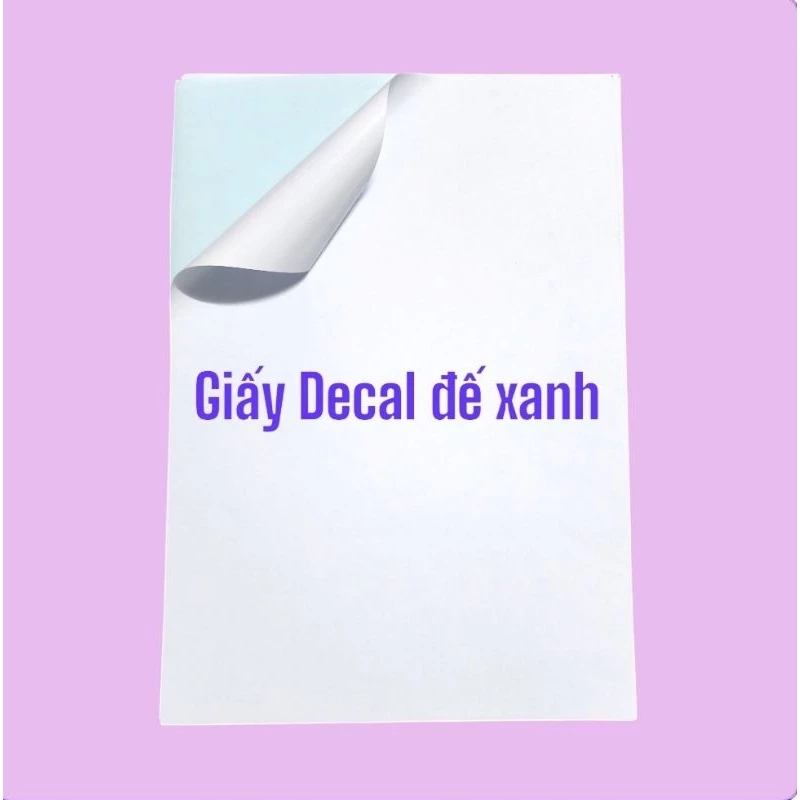 Dém ngay giấy decal A4 khi bán hàng online không phải ai cũng biết