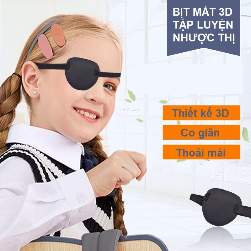 Tôi đã mua bịt mắt 3D để chữa nhược thị, nhưng làm sao để đạt hiệu quả tốt nhất?