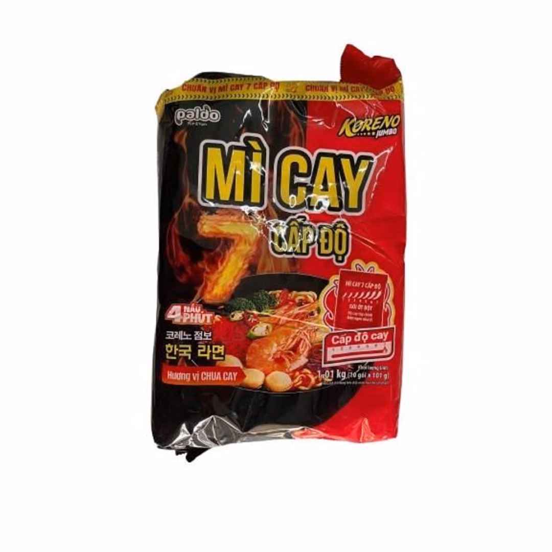 Mì Cay 7 Cấp Độ Koreno Có Đủ ‘Sức Nóng’ Cho Vị Giác Của Bạn?