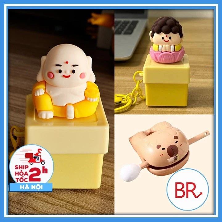 Tại sao móc khóa gõ mõ tụng kinh lại là bí quyết giảm stress không ngờ của tôi