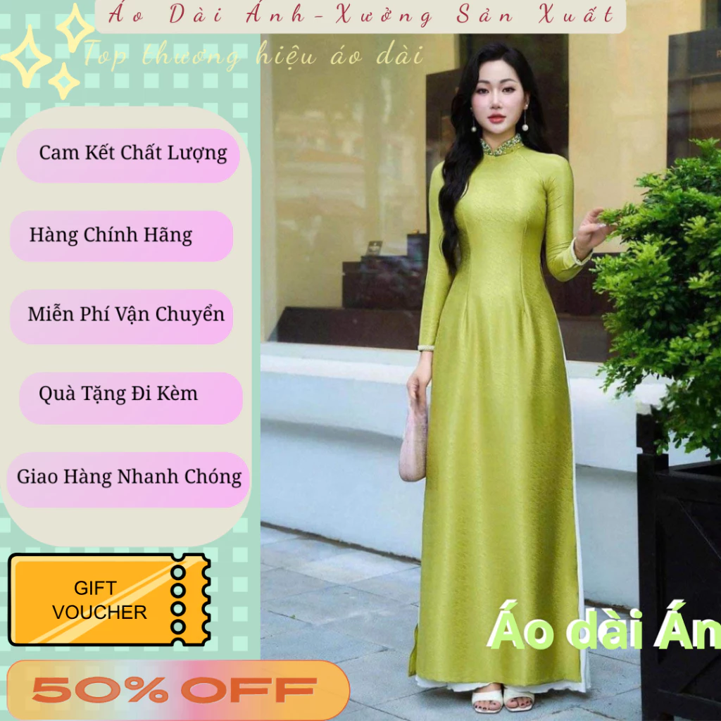 Mặc áo dài lụa vào dịp lễ tết có nên chọn dáng ôm và làm thế nào để không bị hớ khi mặc áo dài truyền thống?