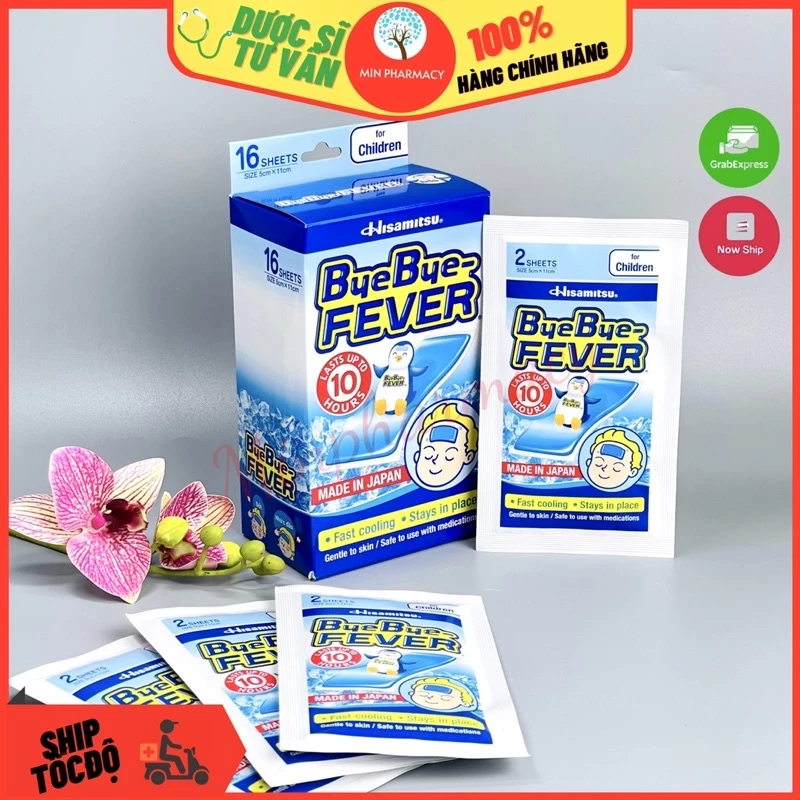 Làm sao để miếng dán hạ sốt phát huy hiệu quả tối đa khi bé bị sốt cao?