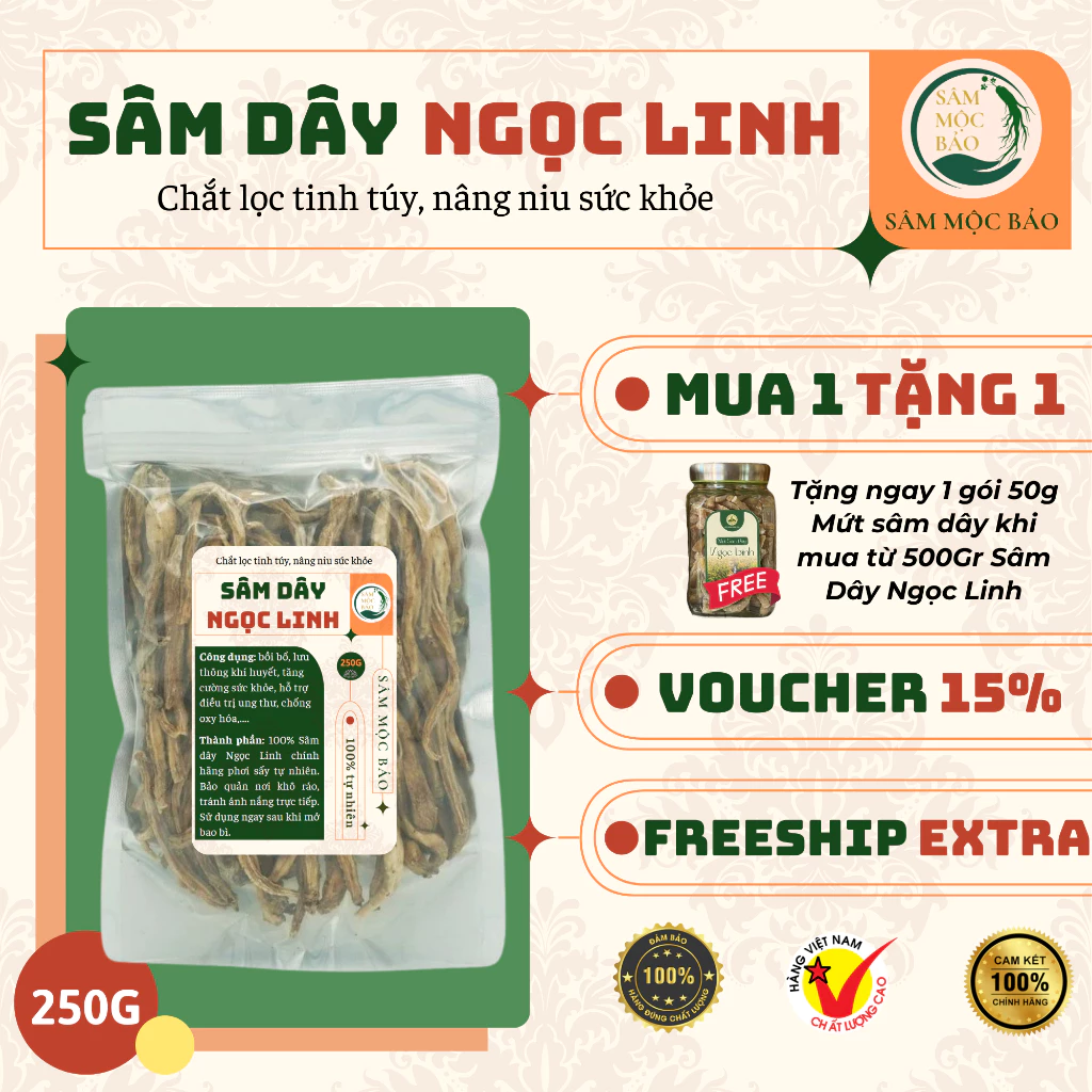 Làm thế nào để phân biệt sâm dây khô Ngọc Linh thật và giả để tăng cường sức khỏe hiệu quả?