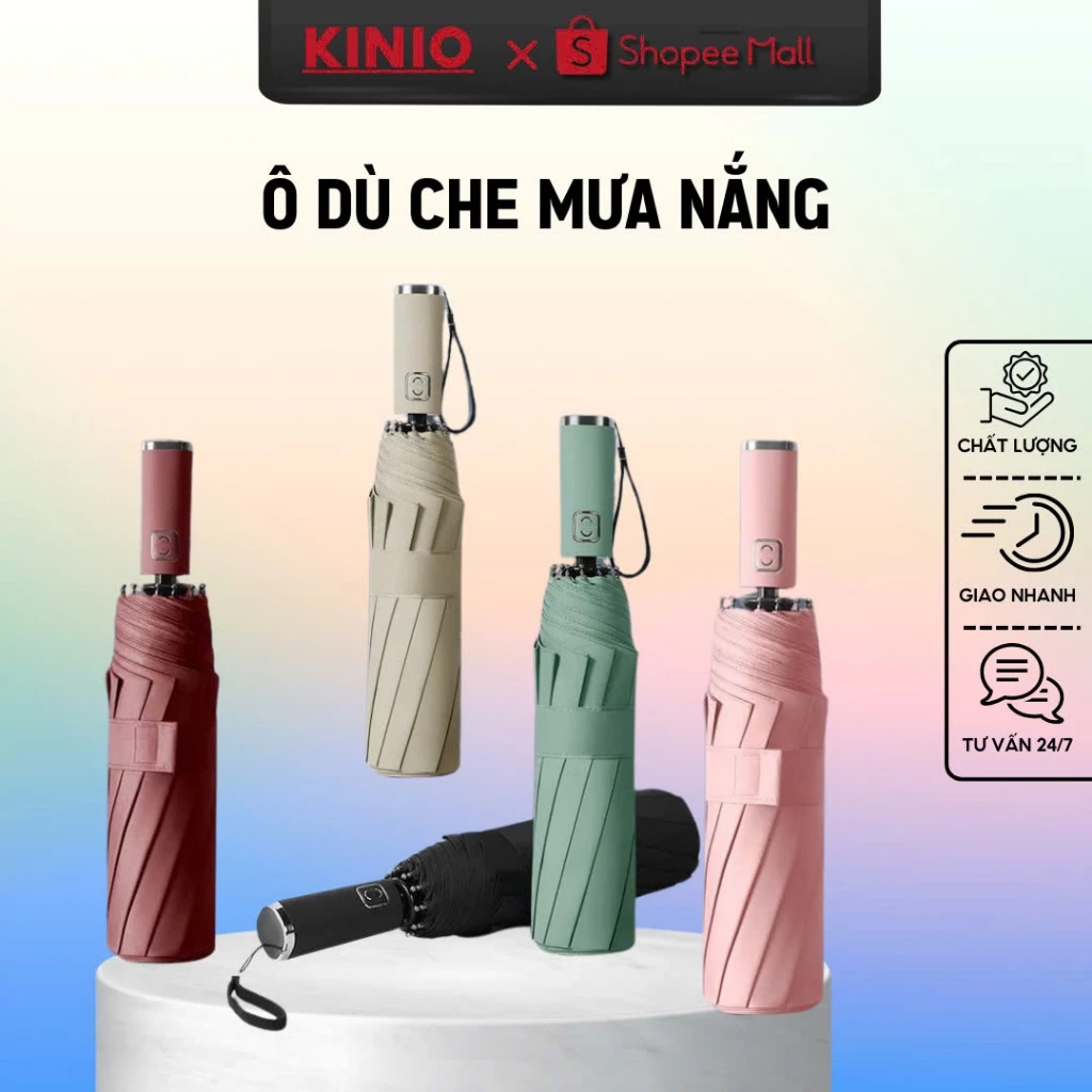 Ô dù tự động có thực sự giúp bạn tránh được mưa lớn và tia UV?