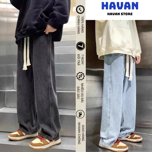Mặc quần jean đen chun nam ống rộng có thật sự thoải mái như bạn tưởng?