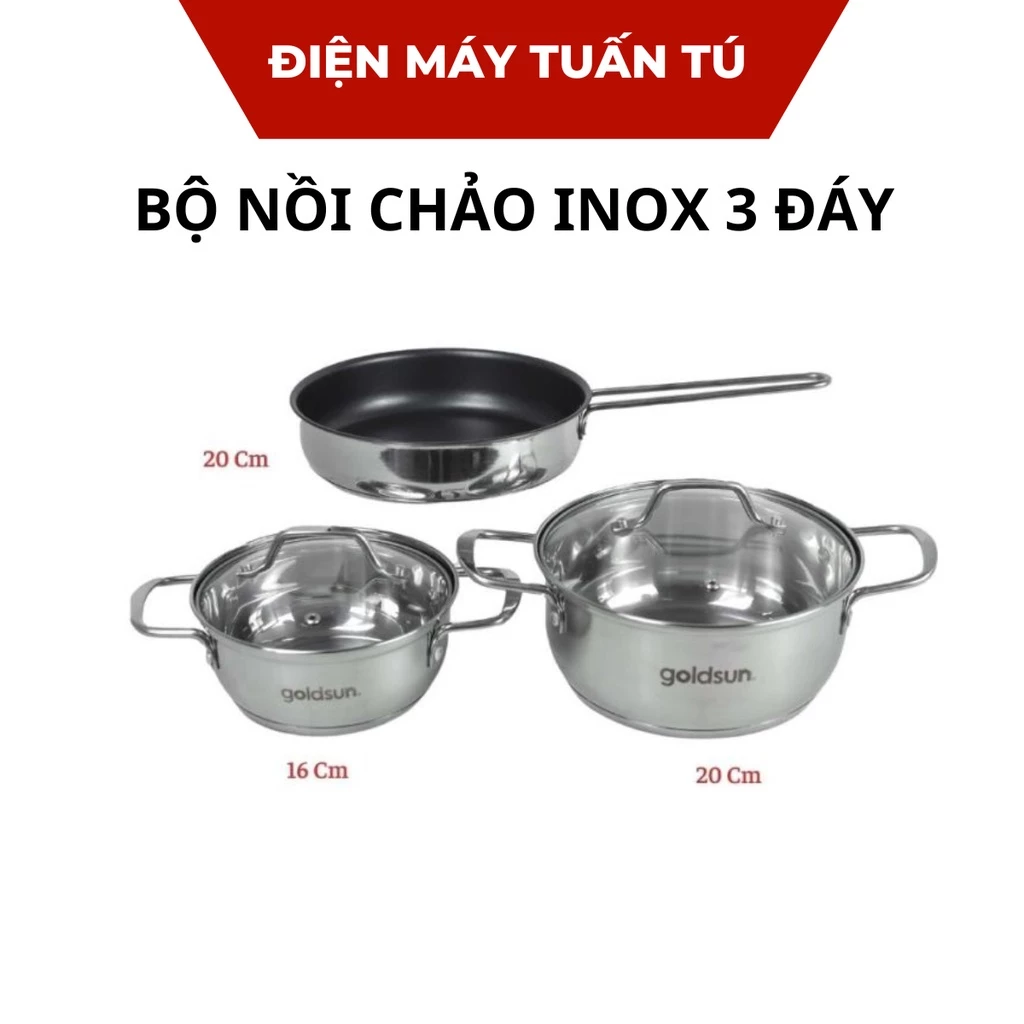Tôi đã mua bộ nồi chảo inox Goldsun GPS1790 và đây là điều tôi ước biết trước khi sử dụng