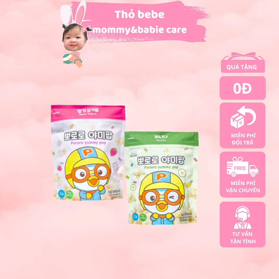 Ăn dặm với bánh gạo hữu cơ Pororo: Những điều mẹ cần lưu ý để không “lỡ đò”