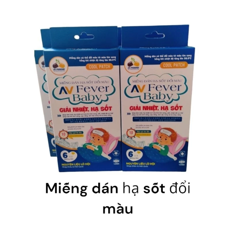 Miếng dán hạ sốt đổi màu có thực sự an toàn cho trẻ nhỏ? Sự thật mà các bậc phụ huynh nên biết