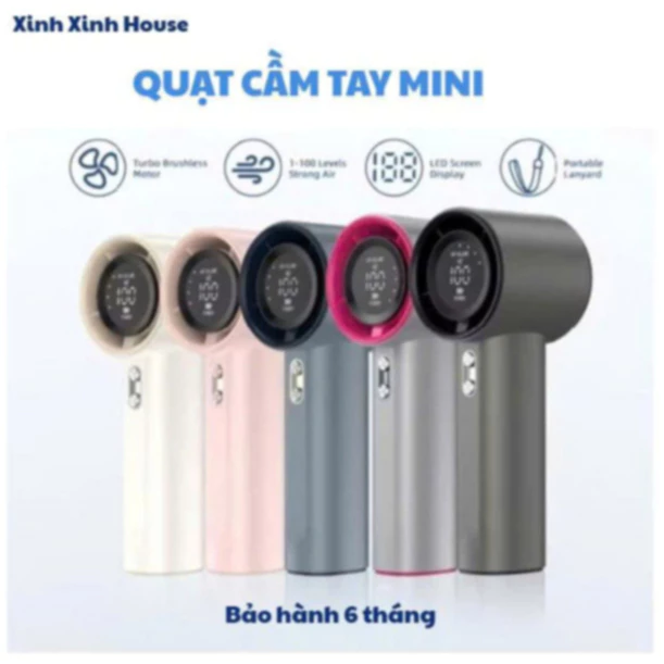 “Có nên mua quạt mini cầm tay không? Lầm tưởng về quạt turbo tốc độ cao”