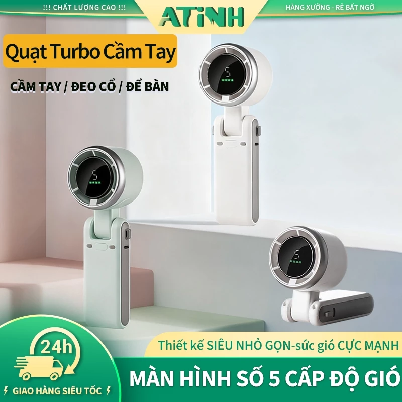 Làm sao để chọn quạt turbo cầm tay phù hợp cho mùa hè mà không bị ‘lừa’ bởi thiết kế bắt mắt?