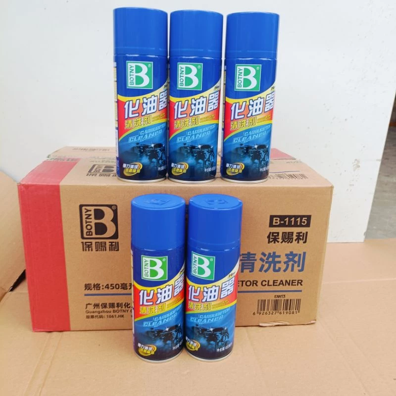 Làm sạch bình xăng xe máy không còn là vấn đề với chai xịt rửa chế bình xăng con xe máy Botny 450ml