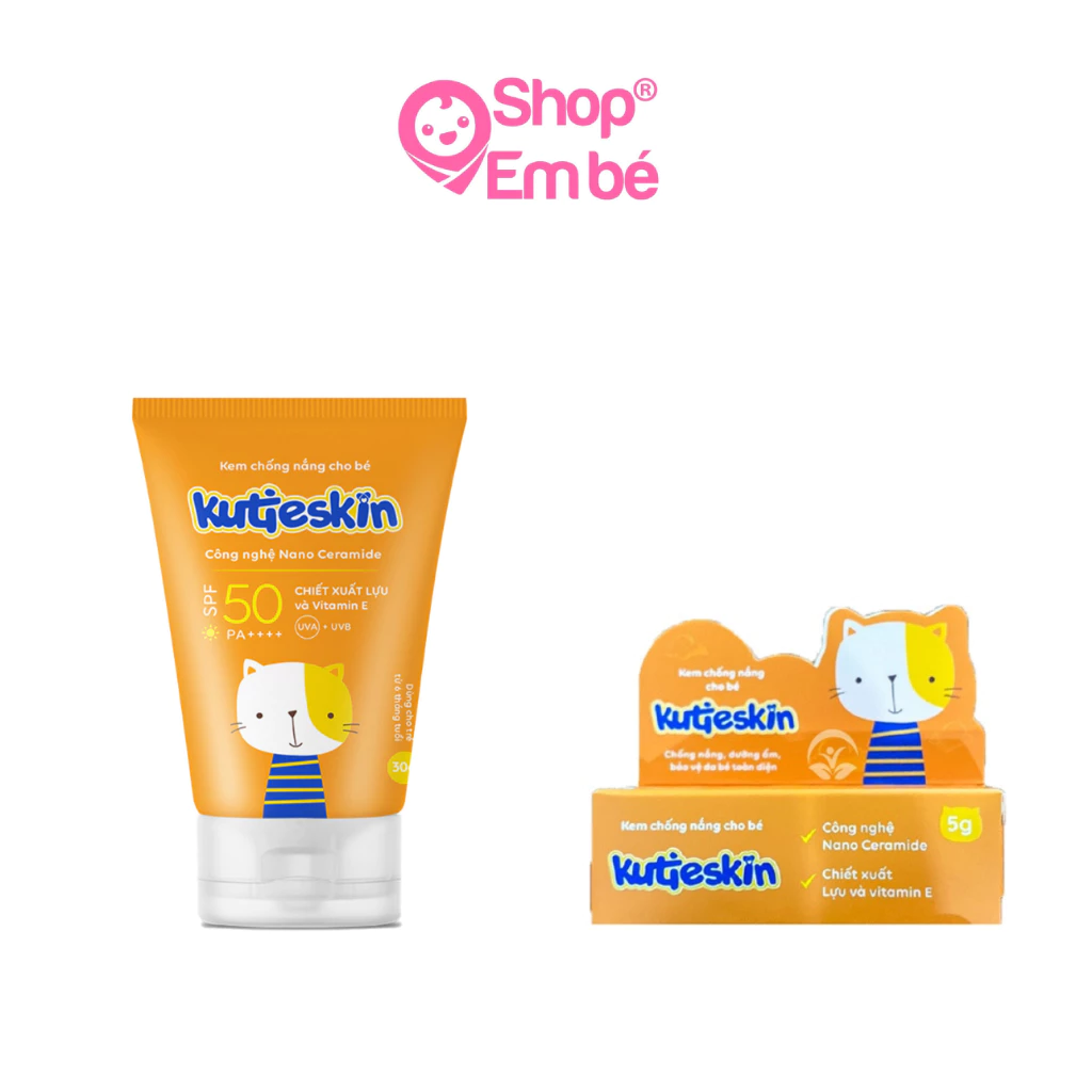 Tôi đã bỏ qua bước chống nắng cho con trong mùa hè, và đây là những gì tôi học được về Kem Chống Nắng Cho Bé Kutieskin