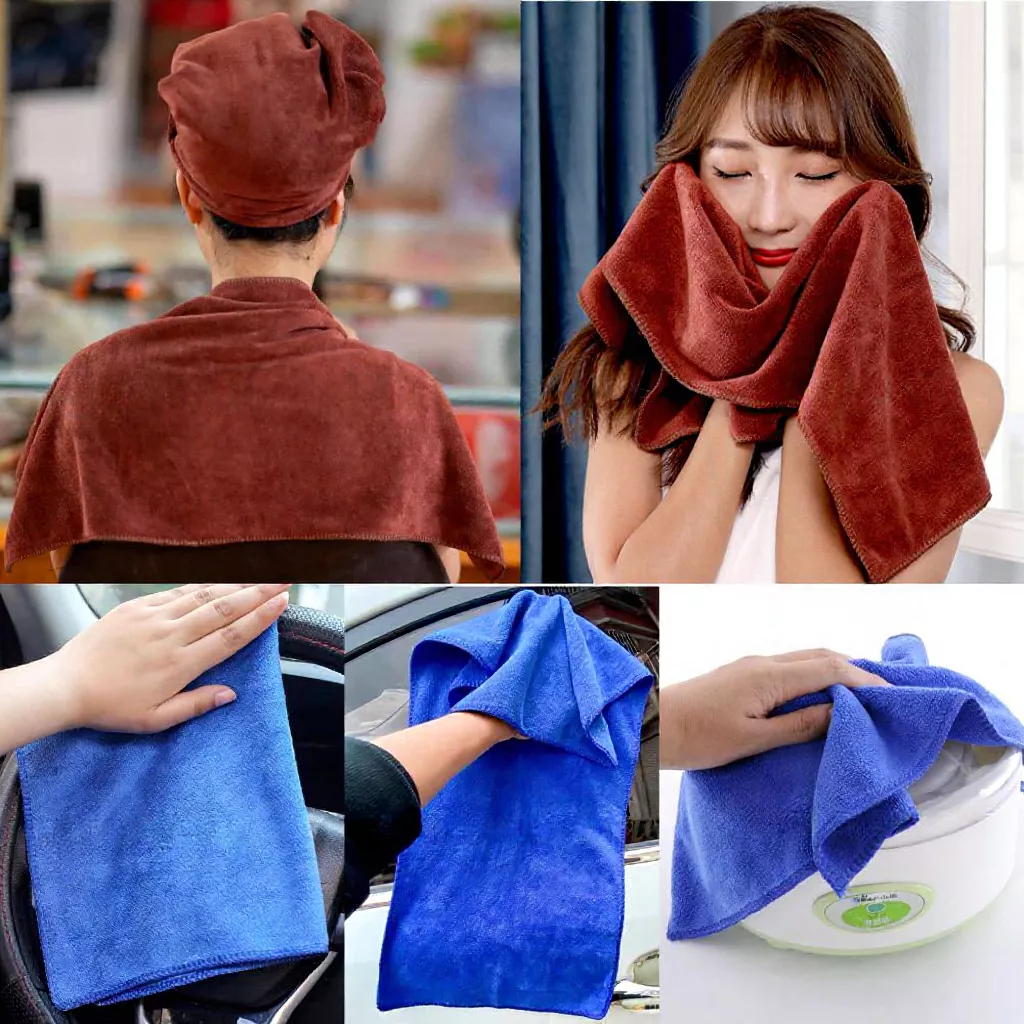 Lau xe, gội đầu hay vệ sinh spa mà dùng loại khăn này thì đúng là ‘đỉnh của chóp’!