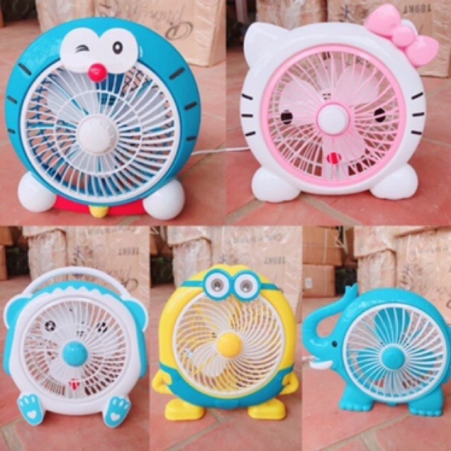 Lầm Tưởng Về Quạt Để Bàn Mini Hình Thú: Có Phải Lựa Chọn Hoàn Hảo Cho Dân Văn Phòng?