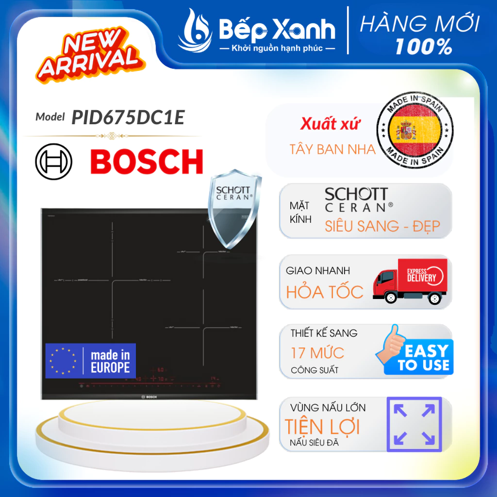 Tôi đã từng nghĩ bếp từ chỉ phù hợp với người lười nấu, nhưng sau khi dùng Bosch PID675DC1E thì tôi thay đổi suy nghĩ