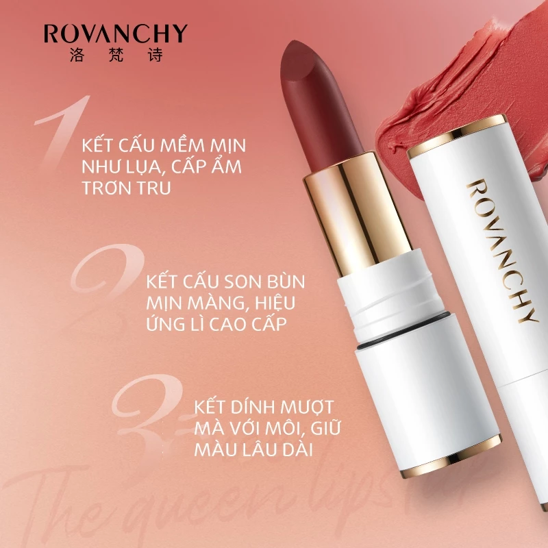 Son Lì Cao Cấp Có Thực Sự Bền Màu? Tôi Đã Thử R562 ROVANCHY Và Cái Kết Bất Ngờ