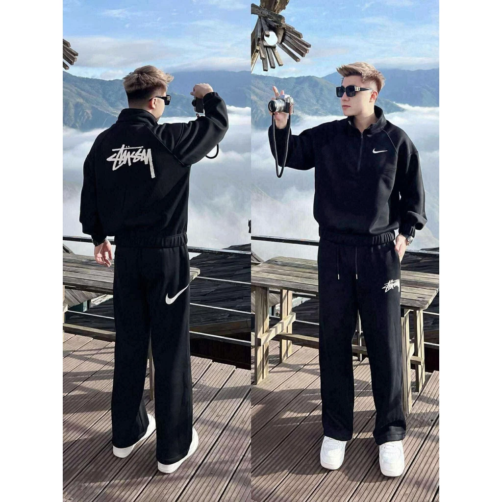 Mặc đồ lót lông trong mùa đông có thực sự tốt? Đánh giá chi tiết về bộ quần áo Stussy lót lông