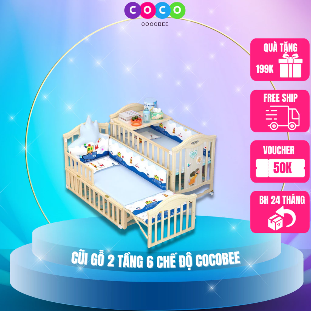 Làm thế nào để chọn nôi cũi 2 tầng phù hợp cho bé từ sơ sinh đến 12 tuổi mà không浪费 tiền?