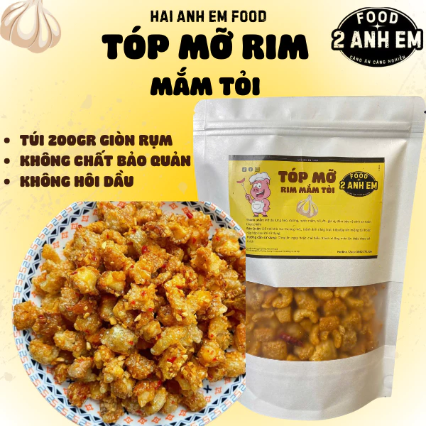 Tóp Mỡ Rim Mắm Tỏi Có Phải Là Món Ăn Vặt Tối Ưu Cho Người Đi Làm Bận Rộn?