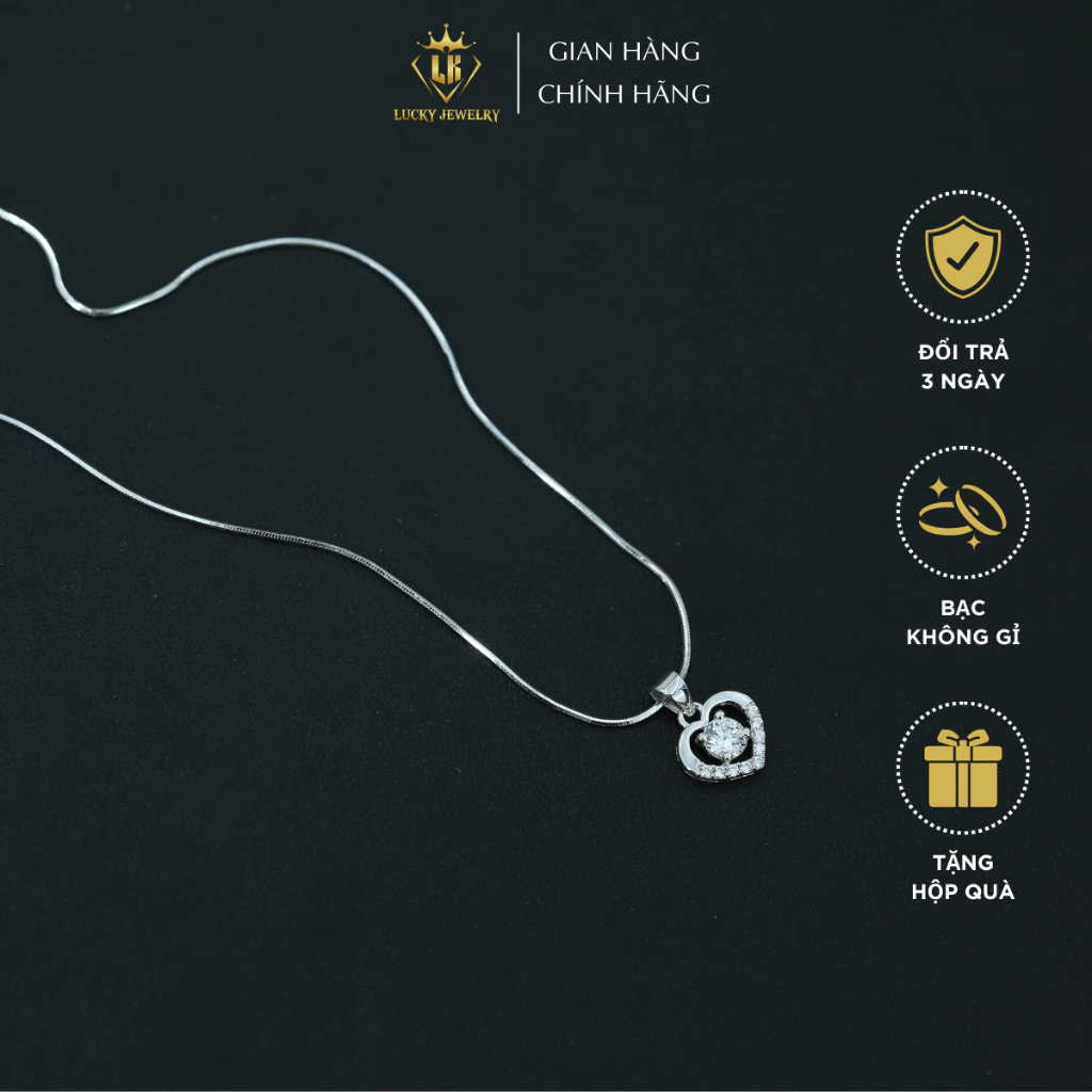 Làm thế nào để dây chuyền bạc 925 không bị xỉn màu và luôn sáng bóng như mới?

(Lucky Jewelry)