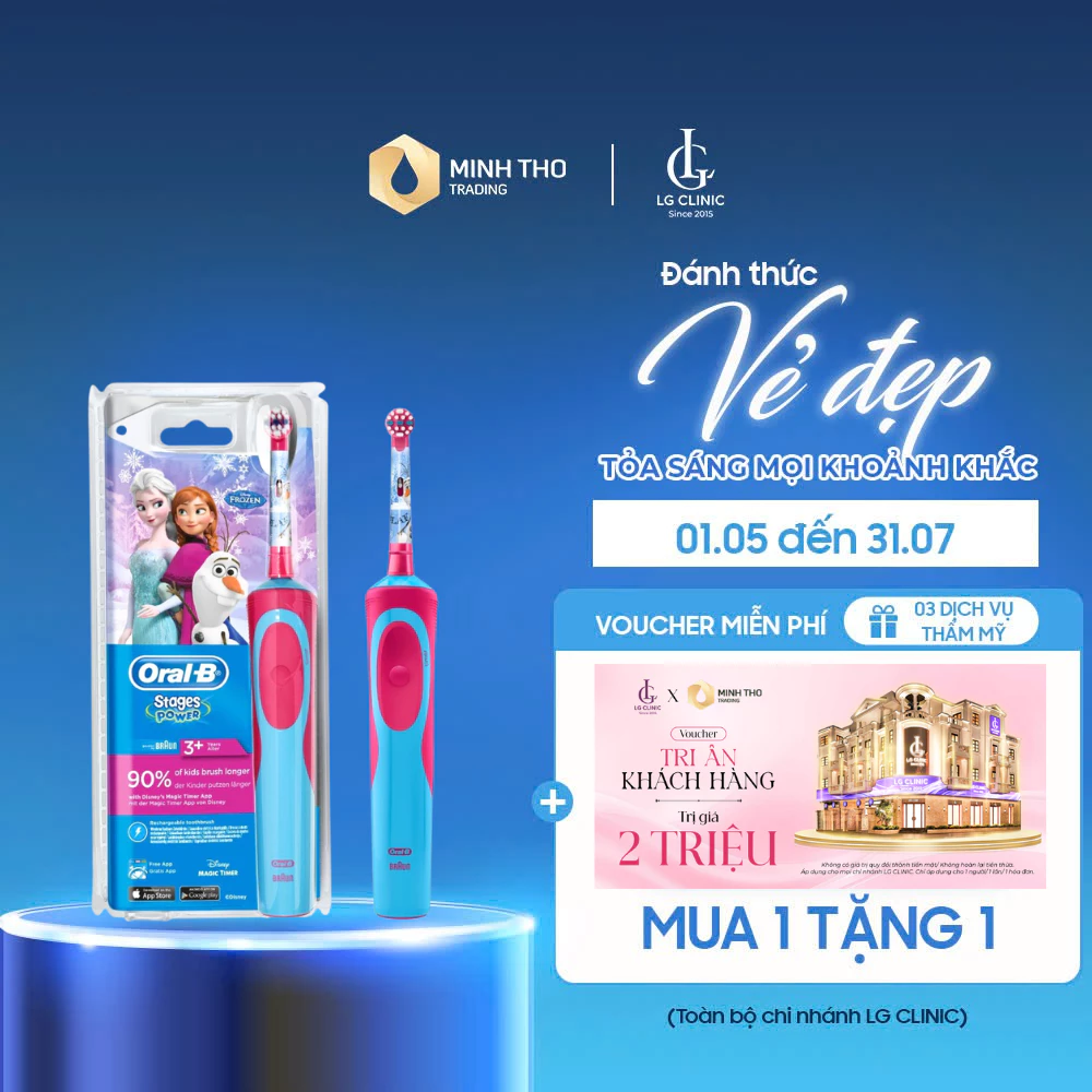 Làm thế nào để chọn bàn chải điện phù hợp cho bé gái và tránh những sai lầm thường gặp khi chăm sóc răng miệng cho trẻ