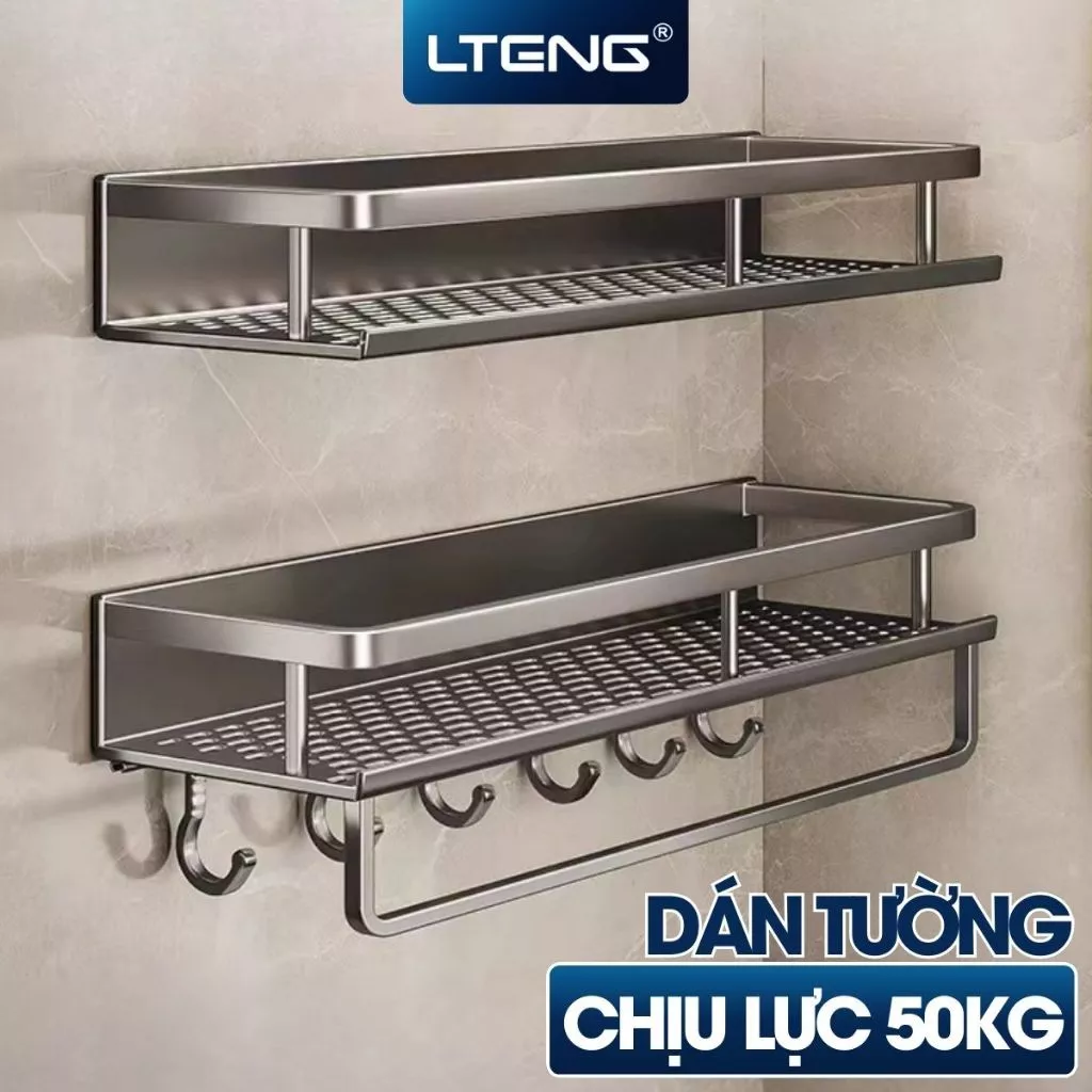 Làm thế nào để kệ để đồ nhà tắm dán tường không bị rơi rụng? Tôi đã học được gì từ chiếc kệ nhôm LTENG của mình