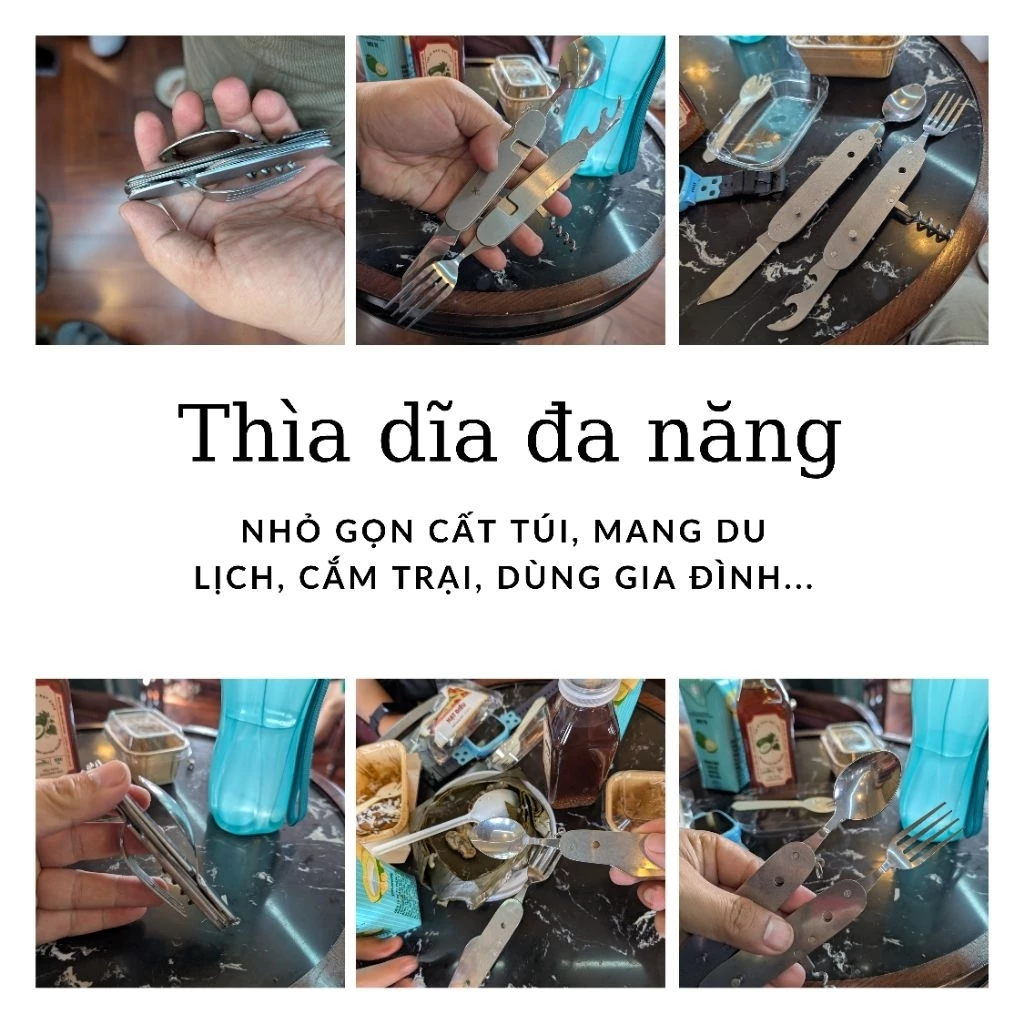 Làm thế nào để chọn thìa dĩa gấp gọn đa năng phù hợp cho chuyến du lịch và sinh hoạt hàng ngày?