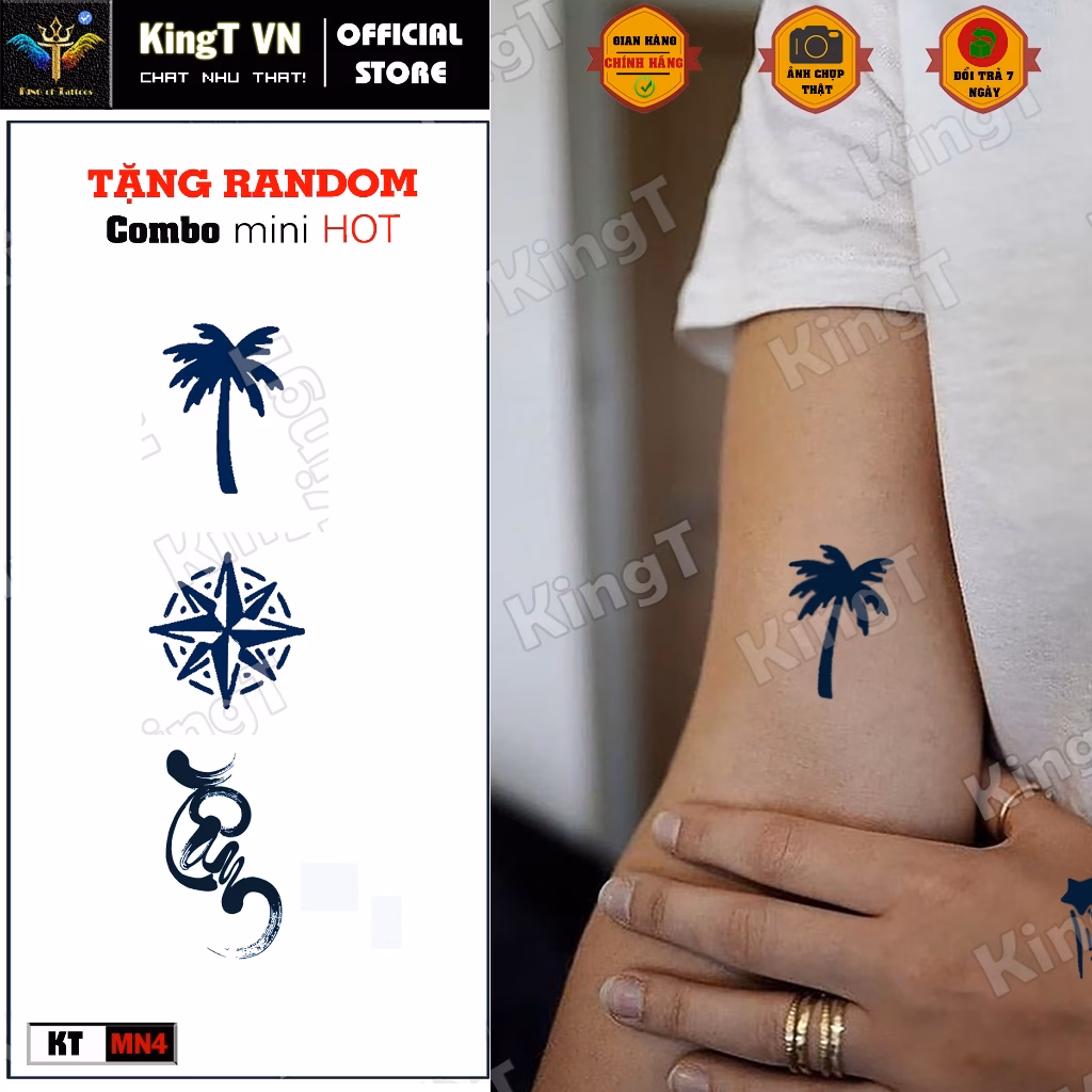 Hình Xăm Tạm Thời Có Thực Sự An Toàn? Tôi Đã Học Hỏi Sau Khi Mua Quà Tặng Hình Xăm Mini Của KingT