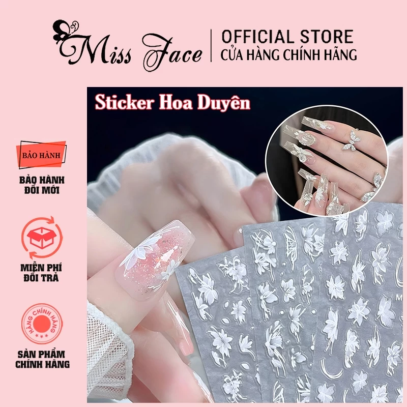 Làm sao để miếng dán nail hoa trắng không bị rụng chỉ sau vài giờ sử dụng?