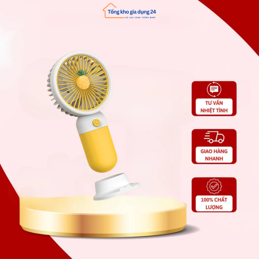 Khi Dùng Quạt Mini Cầm Tay Tích Điện, Bạn Đã Biết Mẹo Này Chưa?