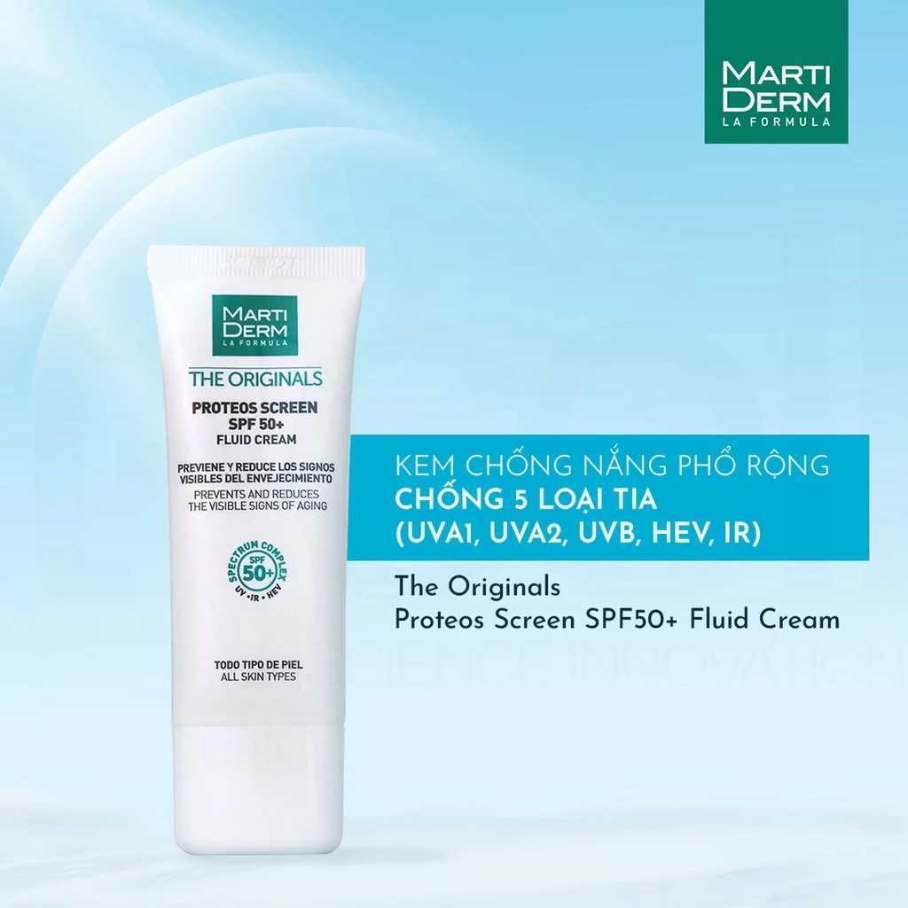 Kem Chống Nắng Có Thực Sự Bảo Vệ Da Toàn Diện: Câu Chuyện Của Tôi Với Martiderm Proteos Screen SPF50+