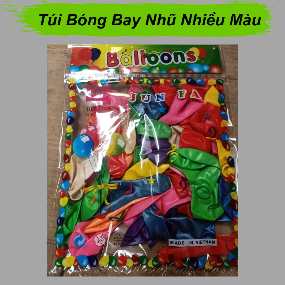 Tại sao túi bóng bay nhũ nhiều màu lại là lựa chọn thông minh cho bữa tiệc sinh nhật con bạn?
