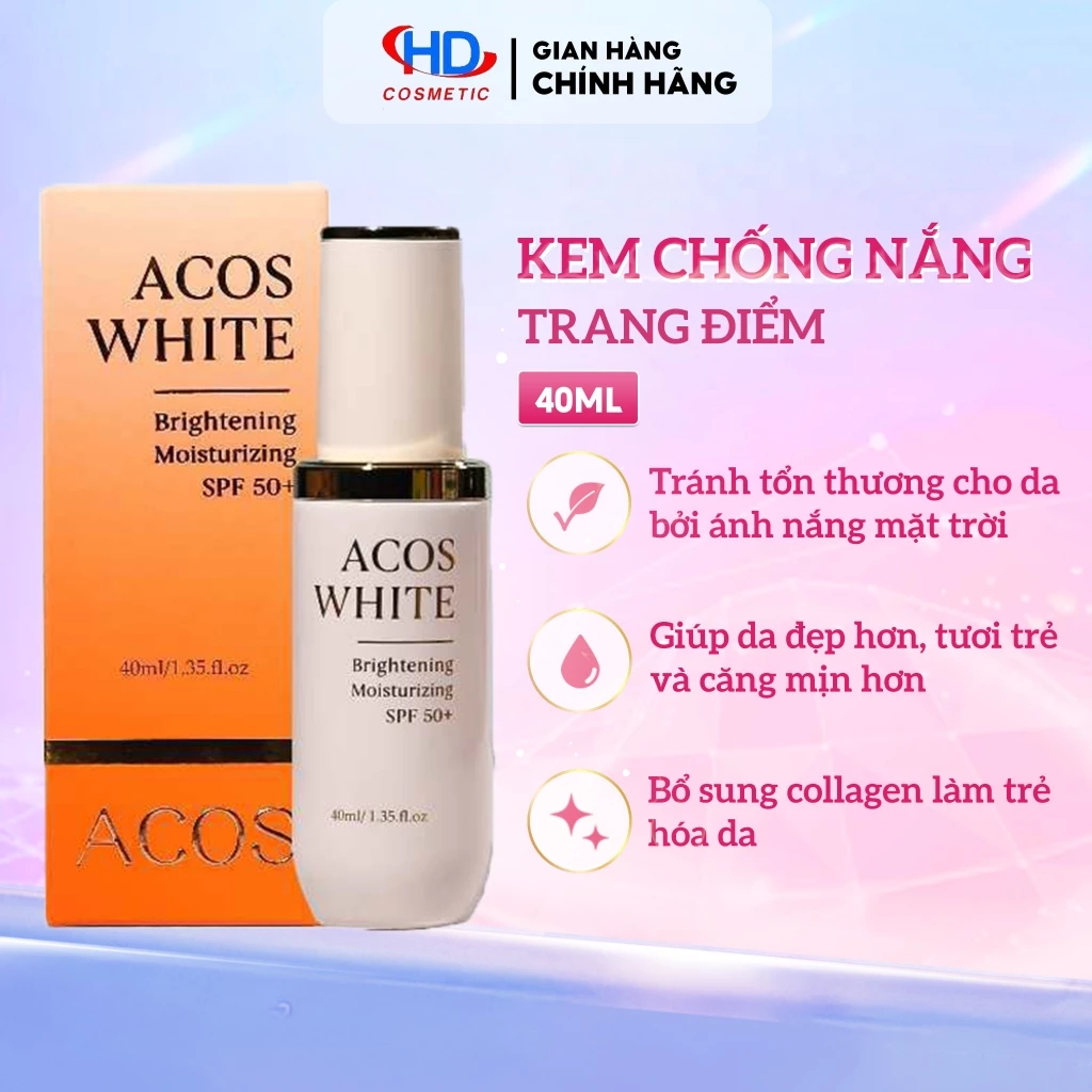 Tôi đã dùng kem chống nắng trang điểm Acos White và đây là điều tôi học được về việc chọn sản phẩm phù hợp cho da dầu